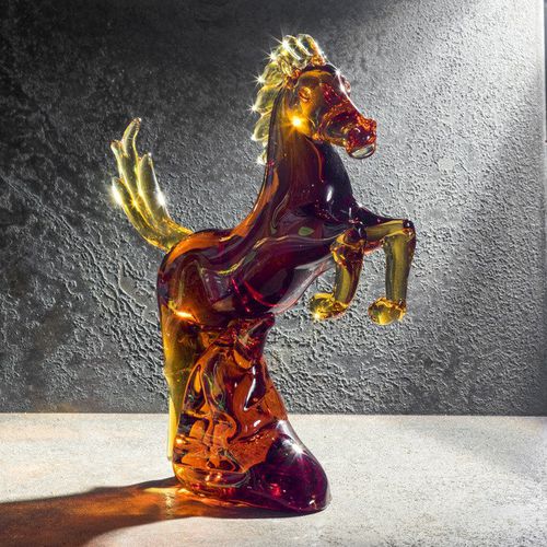 Kristallskulptur - ARABIAN HORSE - Duccio di Segna srl - für Gewerbegebrauch