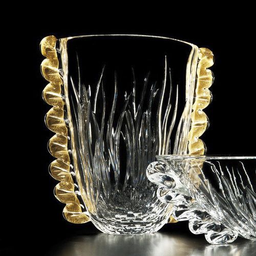 Vase / originelles Design - ORGANZA - Duccio di Segna srl - Kristall