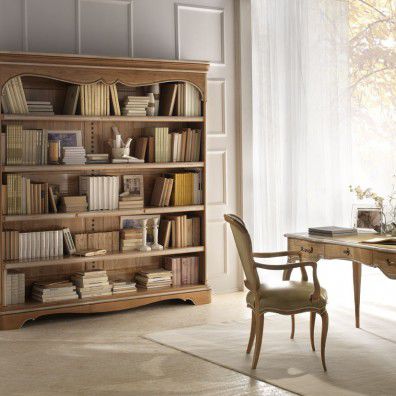Klassisches Bücherregal - 7067 - Ebanart srl - Kirschbaum