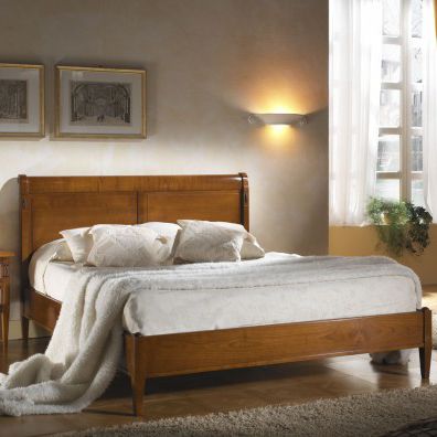 Doppelbett - 6741GA - Ebanart srl - klassisch / Kopfteil / Holz