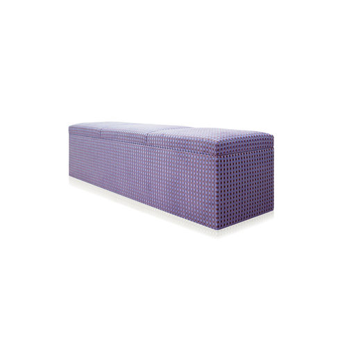 Moderne Polsterbank - 5003 - Elite Sa - Stoff / mit Stauraum / violett