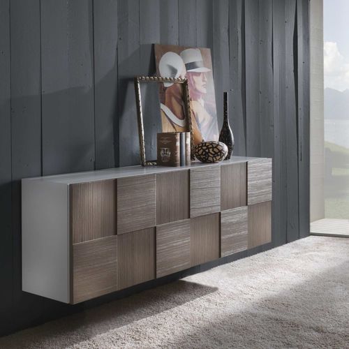 Wandmontiertes Sideboard - MAGGIE SOSPESA - Formenti Arredamenti di Giorgio Formenti & C.snc - modern / Holz