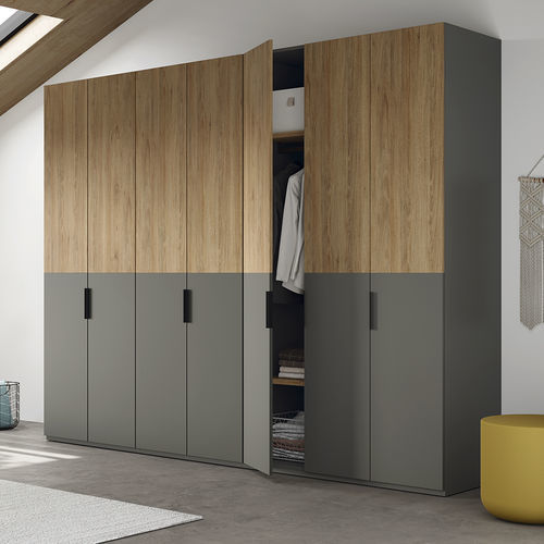 Modul-Kleiderschrank - Harry  - Mobenia - modern / Laminat / mit Schwingtür