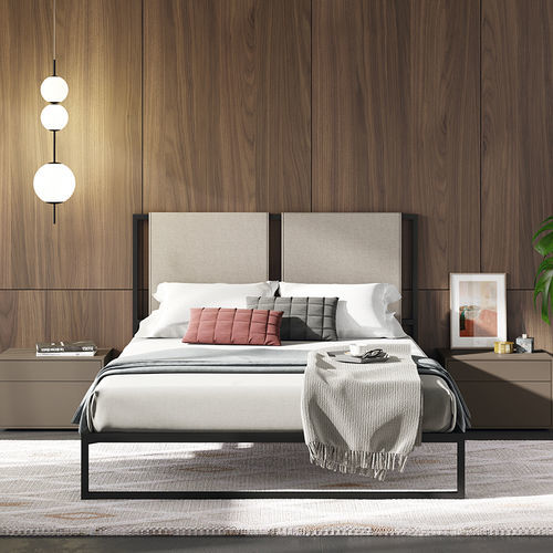Kopfteil für Doppelbetten - Mark  - Mobenia - für Einzelbetten / modern / Laminat