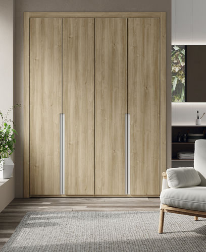 Modul-Kleiderschrank - Split - Mobenia - modern / Laminat / mit Schwingtür