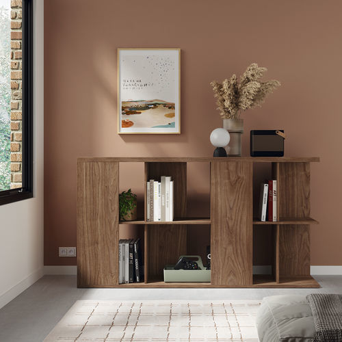 Niedriges Regal - Lees - Mobenia - hoch / modern / lackiertes MDF