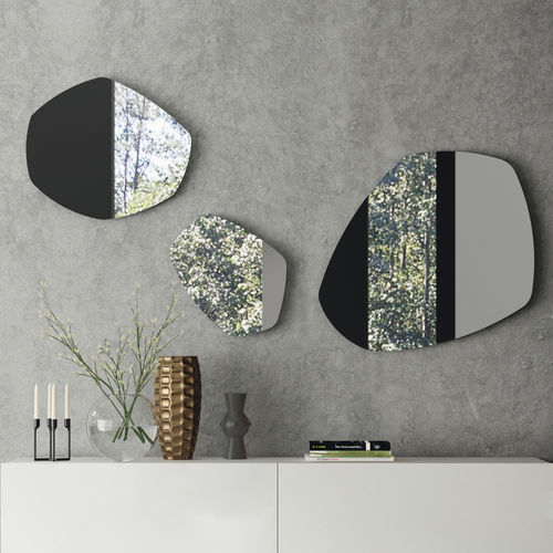 Wandmontierter Spiegel - Lipari - Mobenia - Contract / modern / Metall