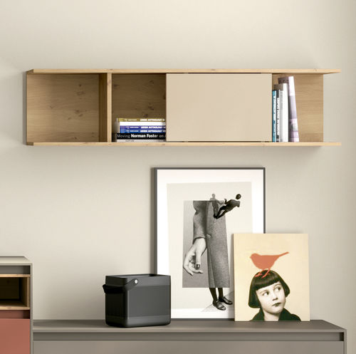 Wandmontiertes Regal - Slide - Mobenia - modern / lackiertes MDF / melaminbeschichtet