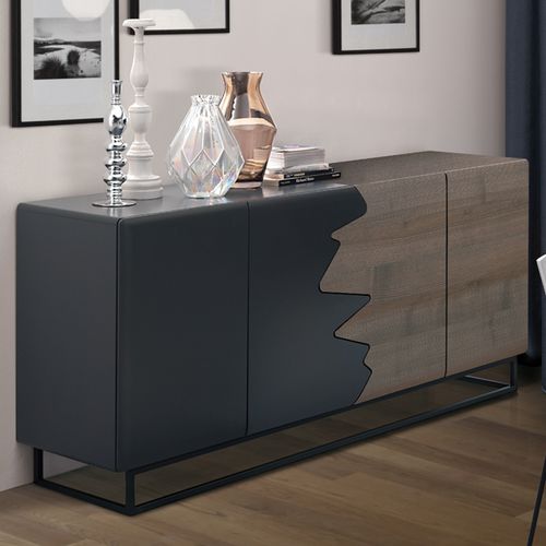 Modernes Sideboard - KALI - Oliver B. Group srl - Massivholz / MDF / Metall