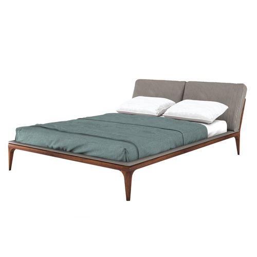 Doppelbett - CAMILLA - Oliver B. Group srl - klassisch / gepolstertes Kopfteil / Leder
