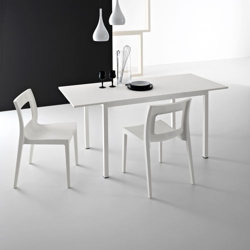 Moderner Tisch - PLUTONE - Point srl - Metall / Gestell aus Metall / rechteckig