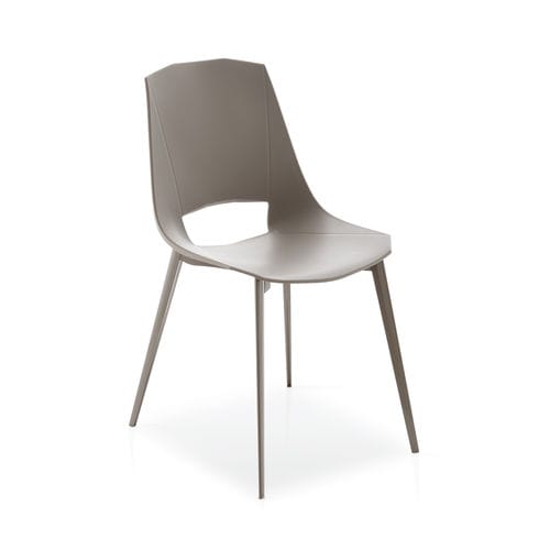 Moderner Stuhl - EVA 1 - Point srl - für den Innenraum / Leder / Polypropylen