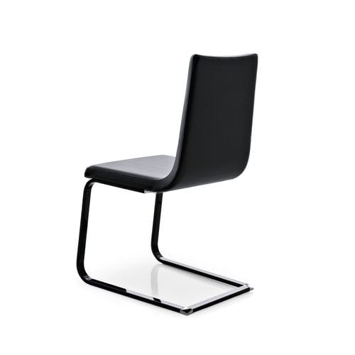 Moderner Stuhl - SCHWINGER - Point srl - für den Innenraum / Leder / Gestell aus Buche