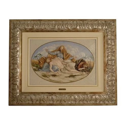 Gemälde / gegenständliche Malerei - Pietà - Porcellane Principe snc - für Ausstellungsraum