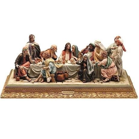 Porzellan-Skulptur - Last Supper - Porcellane Principe snc