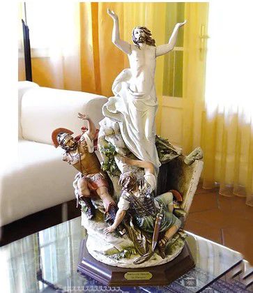 Porzellan-Skulptur - The Resurrection - Porcellane Principe snc
