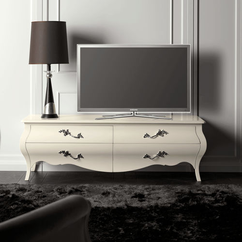 Stil-Fernsehmöbel - CVA016 - Prestige srl unipersonale - lowboard / Kirschbaum