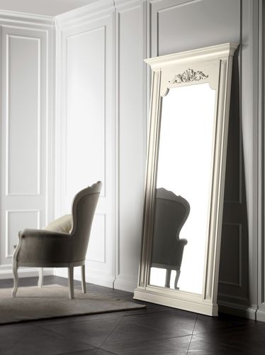 Standspiegel - CVO001 - Prestige srl unipersonale - Stil / rechteckig / Kirschbaum