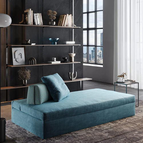 Ecksofa - WAY OUT - S.m.c. Italia srl - Bett / modern / für den Innenbereich