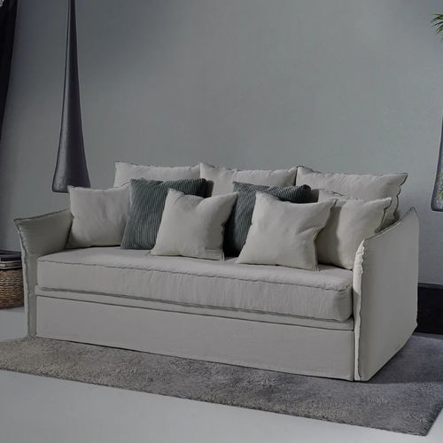 Bettsofa - TULIP - S.m.c. Italia srl - klassisch / für Wohnzimmer / Stoff