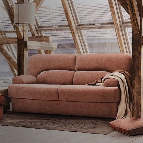 Kompaktes Sofa - CHARLIE - S.m.c. Italia srl - Bett / Design / Stoff