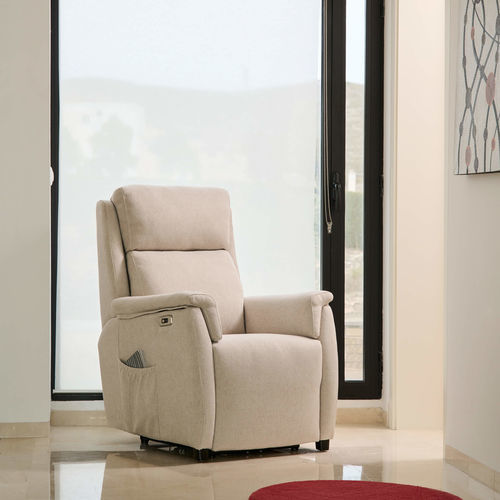 Moderner Relaxsessel - BALDER - Tapizados Acomodel Yecla sl - Polyurethanschaum / Stoff / Synthetikfaser