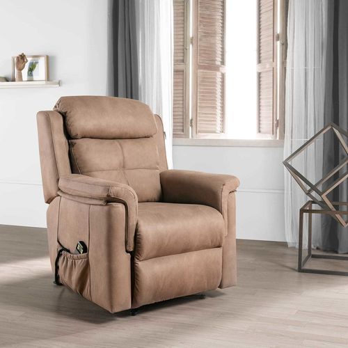 Moderner Relaxsessel - ALCAL&Aacute; - Tapizados Acomodel Yecla sl - Polyurethanschaum / Stoff / Synthetikfaser
