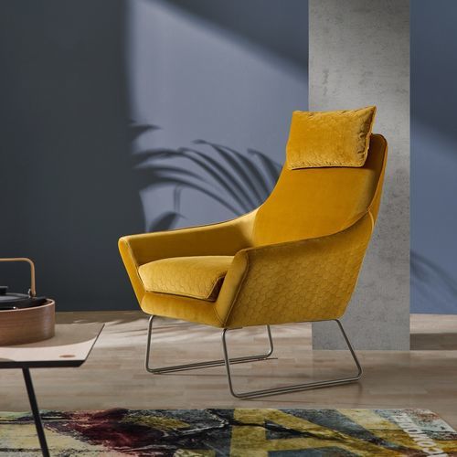 Moderner Sessel - PICANZA - Tapizados Acomodel Yecla sl - Polyurethanschaum / Textil / Synthetikfaser