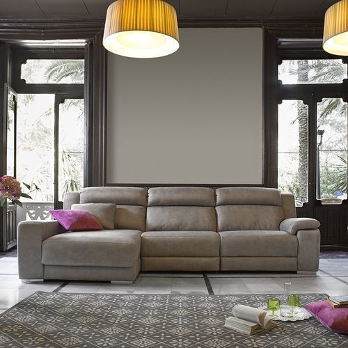 Ecksofa - BLUS RELAX - Tapizados Acomodel Yecla sl - modern / für den Innenbereich / Stoff