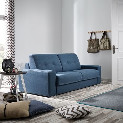 Konvertibles Sofa - PARIS - Tapizados Acomodel Yecla sl - modern / Metall / Stoff