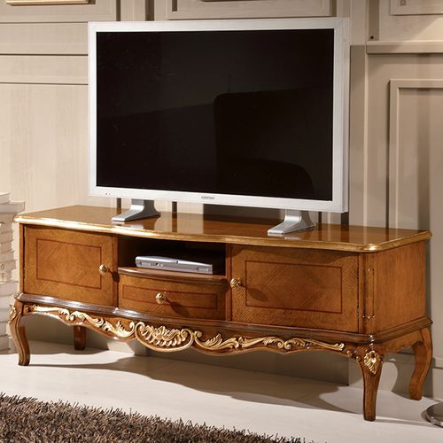 Stil-Fernsehmöbel - ART. 1211  - Tarocco Vaccari Group srl - lackiertes Holz