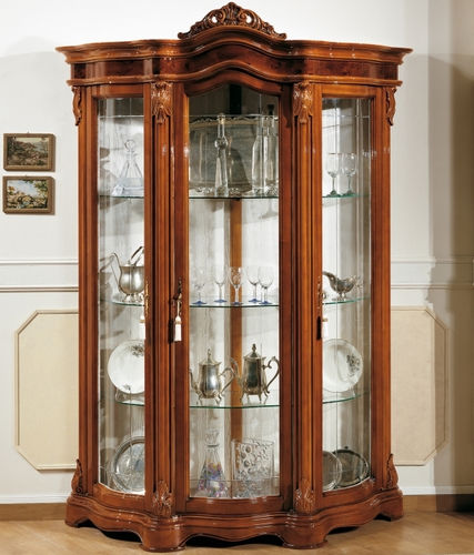 Klassische Vitrine - ART. 9942 - Tarocco Vaccari Group srl - Holz