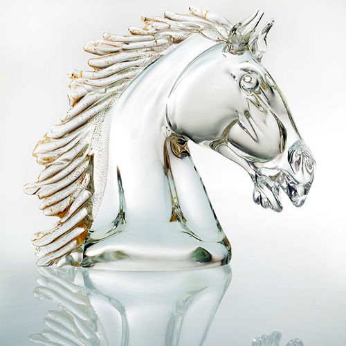 Muranoglas-Skulptur - HORSES - Zanetti Murano srl