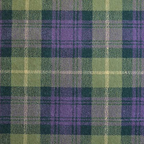 Gewebter Teppichboden - HEATHER GREEN TARTAN  - STEVENS AND GRAHAM - Wolle / Nylon / für Dienstleistungsbereich