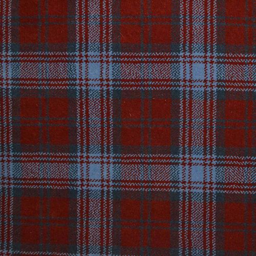 Gewebter Teppichboden - LINDSAY BLUE TARTAN - STEVENS AND GRAHAM - Wolle / Nylon / für Dienstleistungsbereich