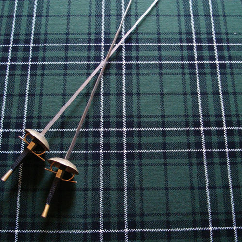 Gewebter Teppichboden - MACLEAN HUNTING TARTAN - STEVENS AND GRAHAM - Wolle / Nylon / für Dienstleistungsbereich