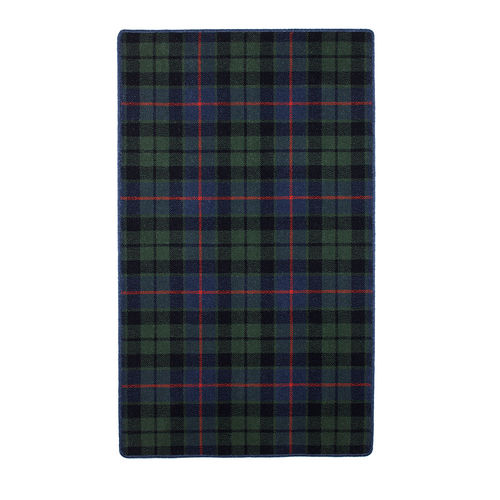 Moderner Teppich - MORRISON MODERN TARTAN - STEVENS AND GRAHAM - Karomuster / Wolle / rechteckig