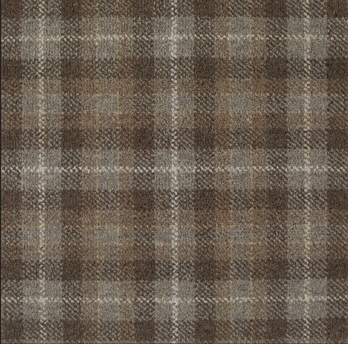 Gewebter Teppichboden - BIRCH TARTAN - STEVENS AND GRAHAM - Wolle / Nylon / Karomuster