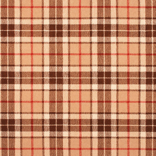 Gewebter Teppichboden - THOMPSON BROWN TARTAN  - STEVENS AND GRAHAM - Nylon / Wolle / Karomuster