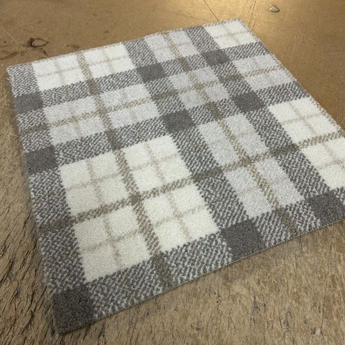 Traditioneller Teppich - GLIMMERPINE TARTAN - STEVENS AND GRAHAM - Karomuster / Nylon / Wolle
