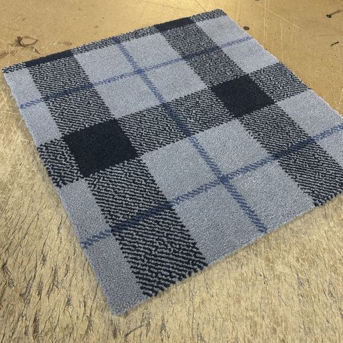 Klassischer Teppich - MOONLOCH TARTAN - STEVENS AND GRAHAM - Karomuster / Nylon / Wolle