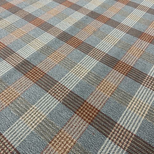 Klassischer Teppich - MULL TARTAN - STEVENS AND GRAHAM - Karomuster / Wolle / rechteckig