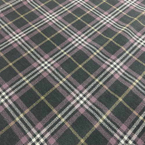 Klassischer Teppich - HEATHERS TARTAN - STEVENS AND GRAHAM - Karomuster / Nylon / Wolle