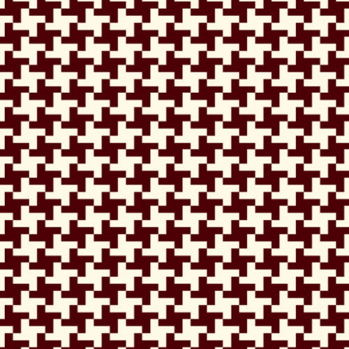 Klassischer Teppich - HOUNDSTOOTH  - STEVENS AND GRAHAM - geometrisches Muster / Wolle / rechteckig