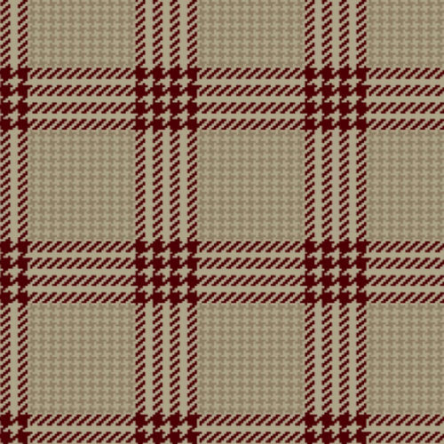 Klassischer Teppich - TWEED  - STEVENS AND GRAHAM - Karomuster / Wolle / rechteckig