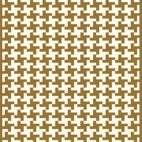 Klassischer Teppich - HOUNDSTOOTH  - STEVENS AND GRAHAM - geometrisches Muster / Wolle / rechteckig