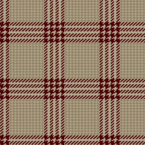 Klassischer Teppich - TWEED  - STEVENS AND GRAHAM - Karomuster / Wolle / rechteckig