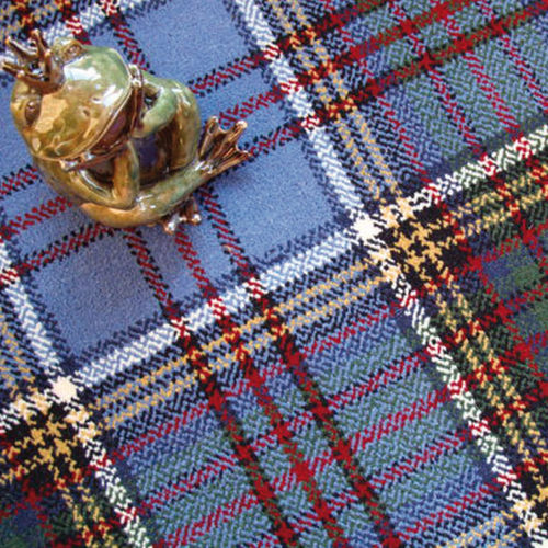 Klassischer Teppich - ANDERSON TARTAN  - STEVENS AND GRAHAM - Karomuster / Nylon / Wolle