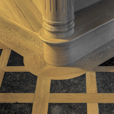 Mehrschichtparkett - BORDER - QC FLOORS - geölt / verklebt / Lamellen
