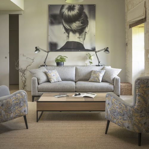 Modernes Sofa - RESIDENCE - RALPH M. - Stoff / mit abnehmbarem Bezug / mit abnehmbarem Kissen